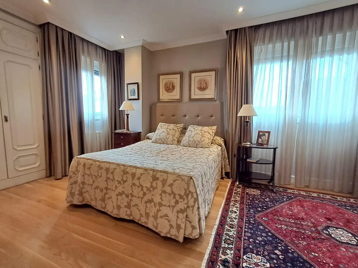Bedroom of Flat for sale in Madrid  with Air Conditioner, Heating and Private garden