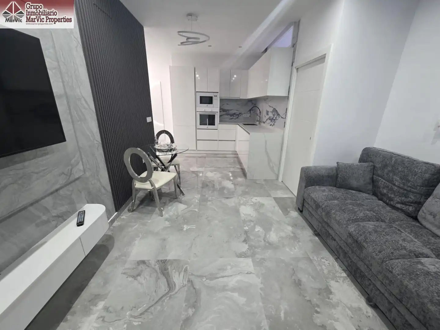 Cocina de Planta baja en venta en Benidorm con Amueblado y Piscina comunitaria