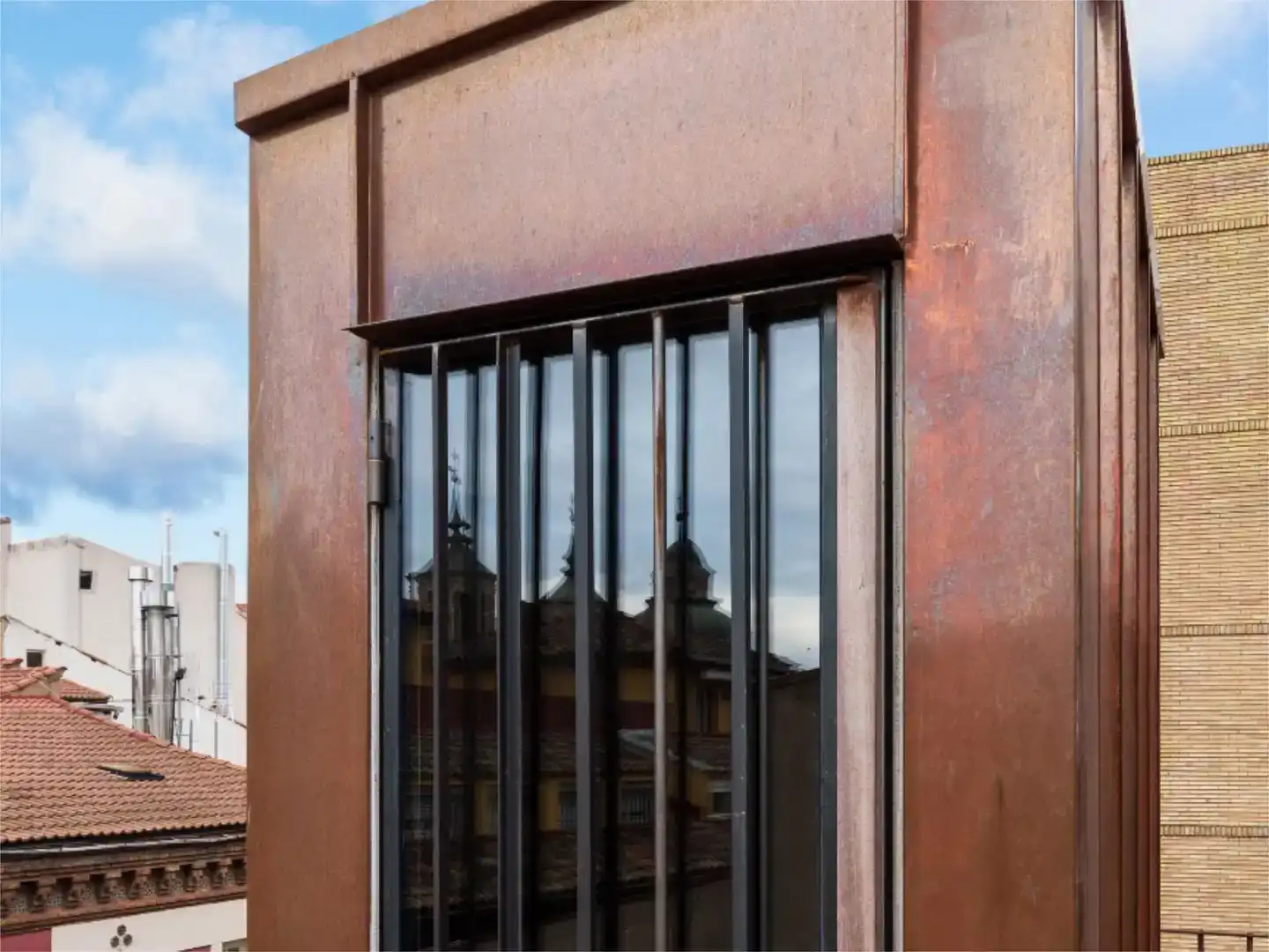 Vista exterior de Àtic de lloguer en  Zaragoza Capital amb Aire condicionat