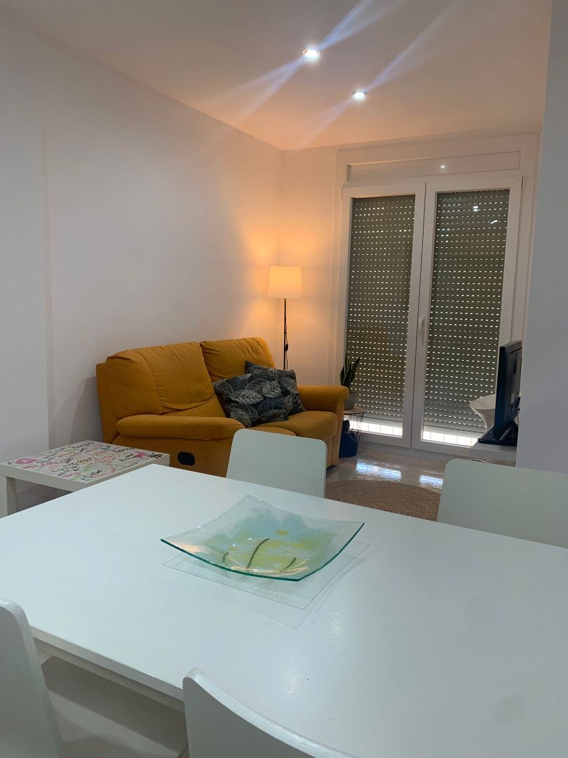 Sala d'estar de Pis de lloguer en Les Borges Blanques amb Aire condicionat, Calefacció i Moblat