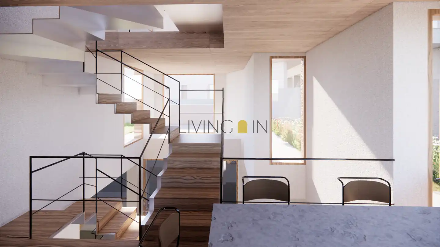 Sala de estar de Casa o chalet en venta en Esplugues de Llobregat con Aire acondicionado, Jardín privado y Terraza