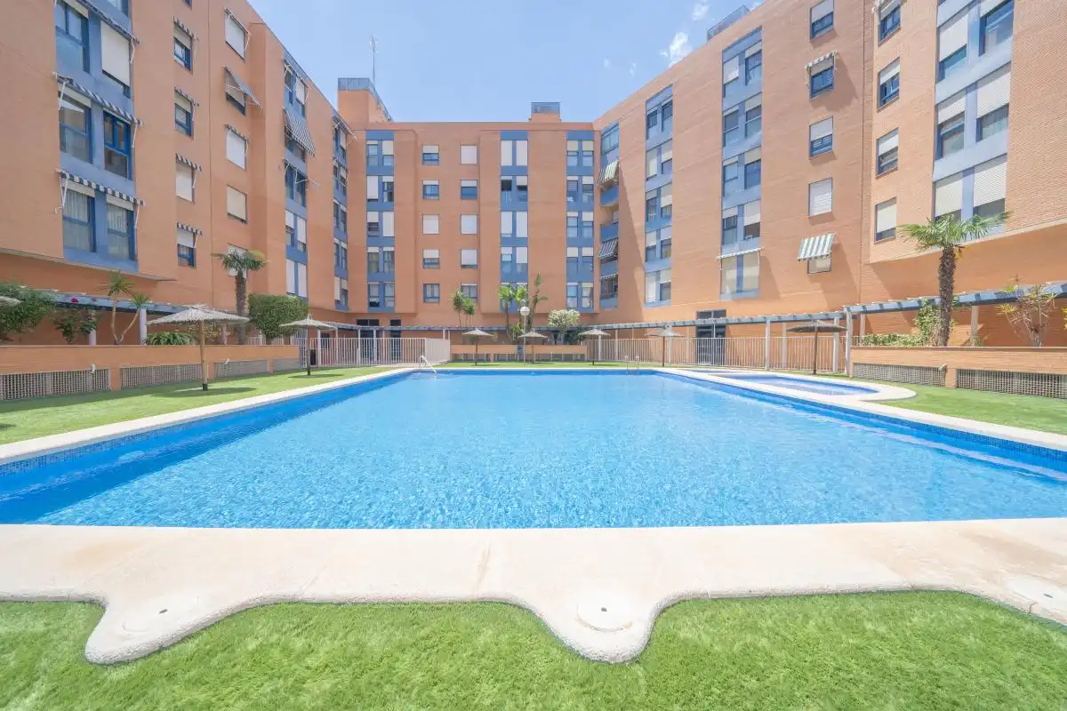 Swimming pool of Flat for sale in Alicante / Alacant  with Heating, Terrace and Storage room