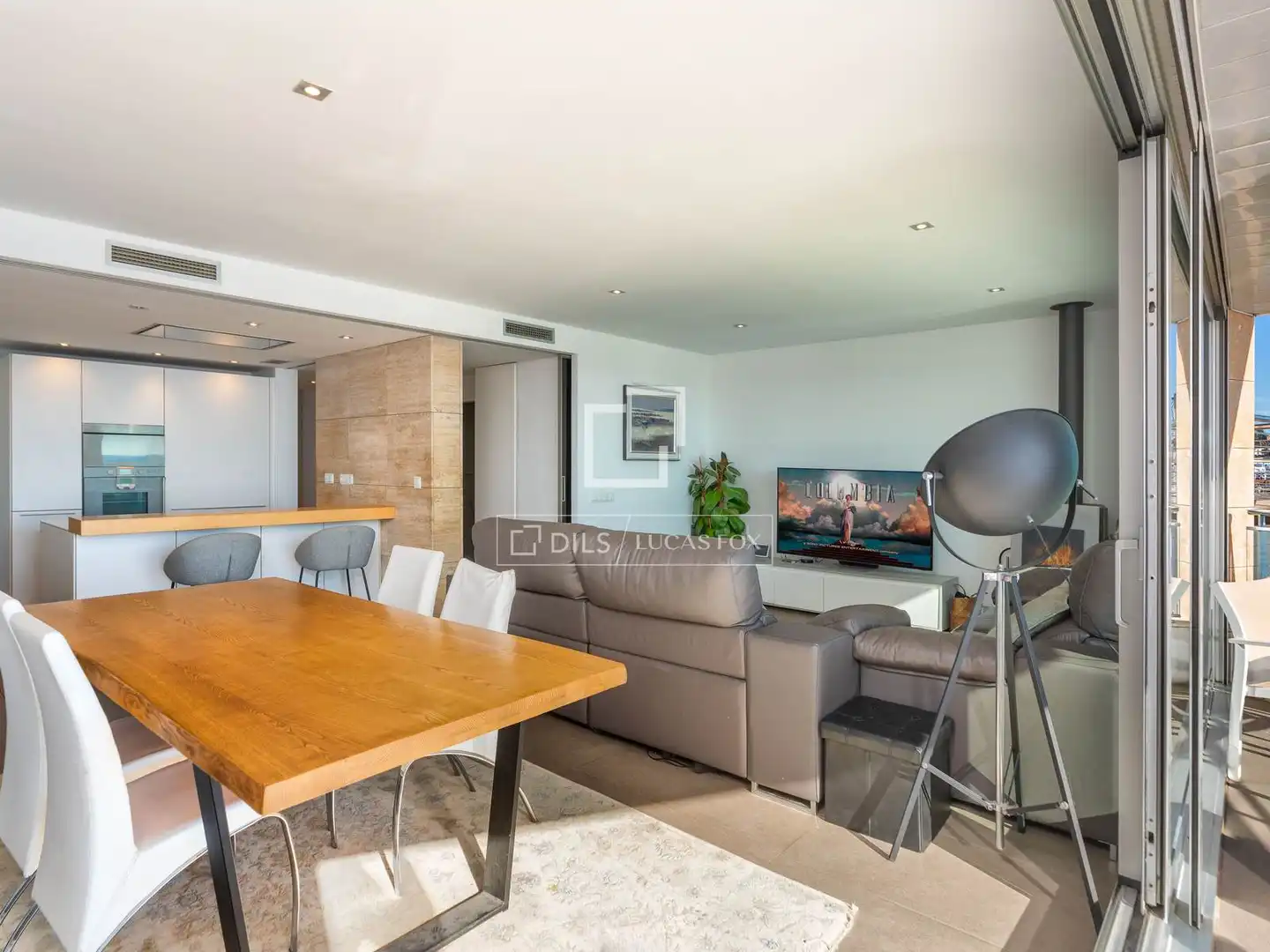 Sala de estar de Piso en venta en Blanes con Aire acondicionado, Calefacción y Terraza