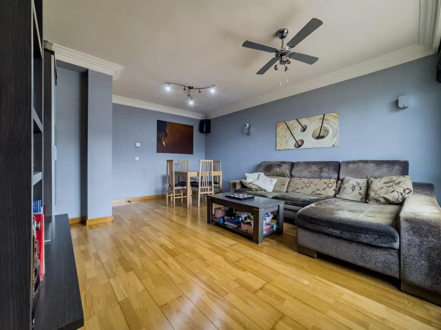 Sala de estar de Piso en venta en Entrambasaguas con Aire acondicionado, Calefacción y Jardín privado