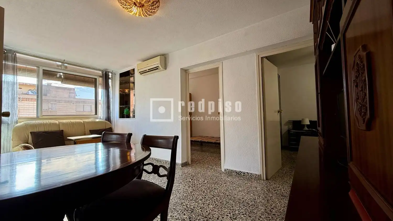Bedroom of Flat for rent in Murcia  with Air Conditioner and Furnished