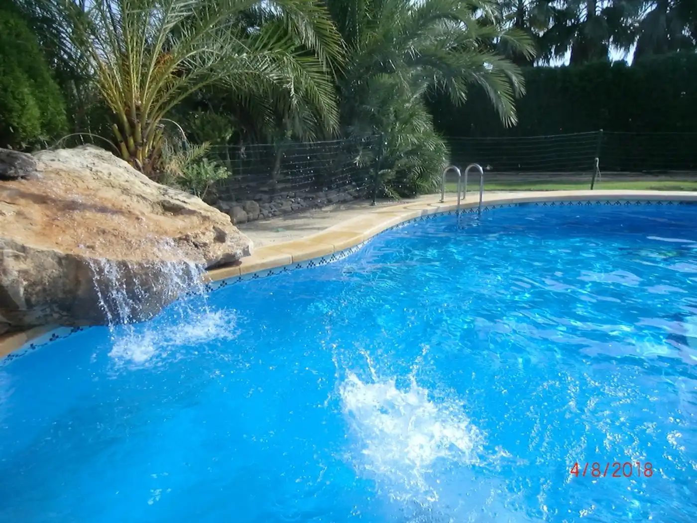 Piscina de Finca rústica en venta en Agost con Jardín privado, Terraza y Trastero