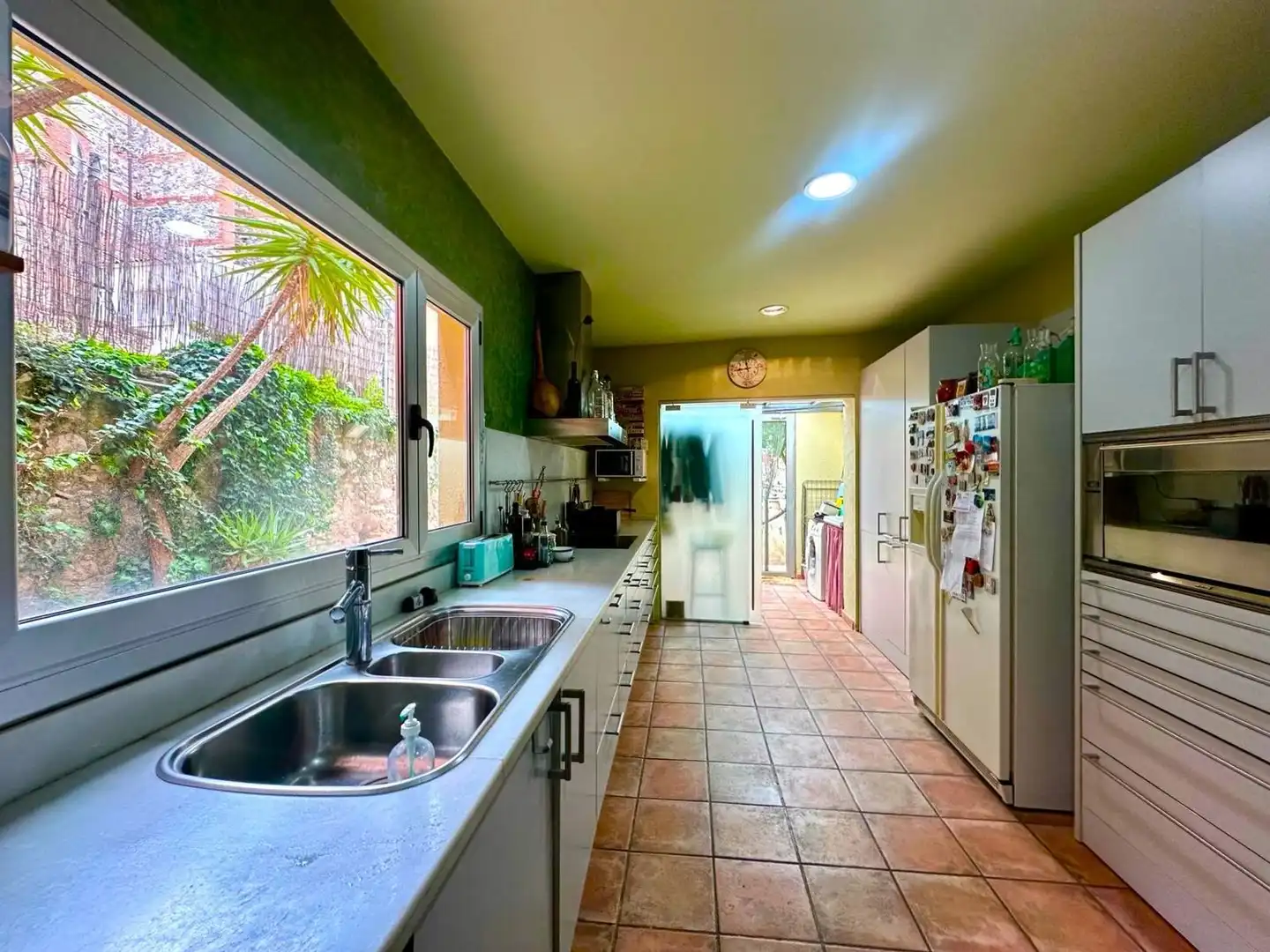 Küche von Haus oder Chalet zum Verkauf in Granollers mit Klimaanlage, Privatgarten und Terrasse