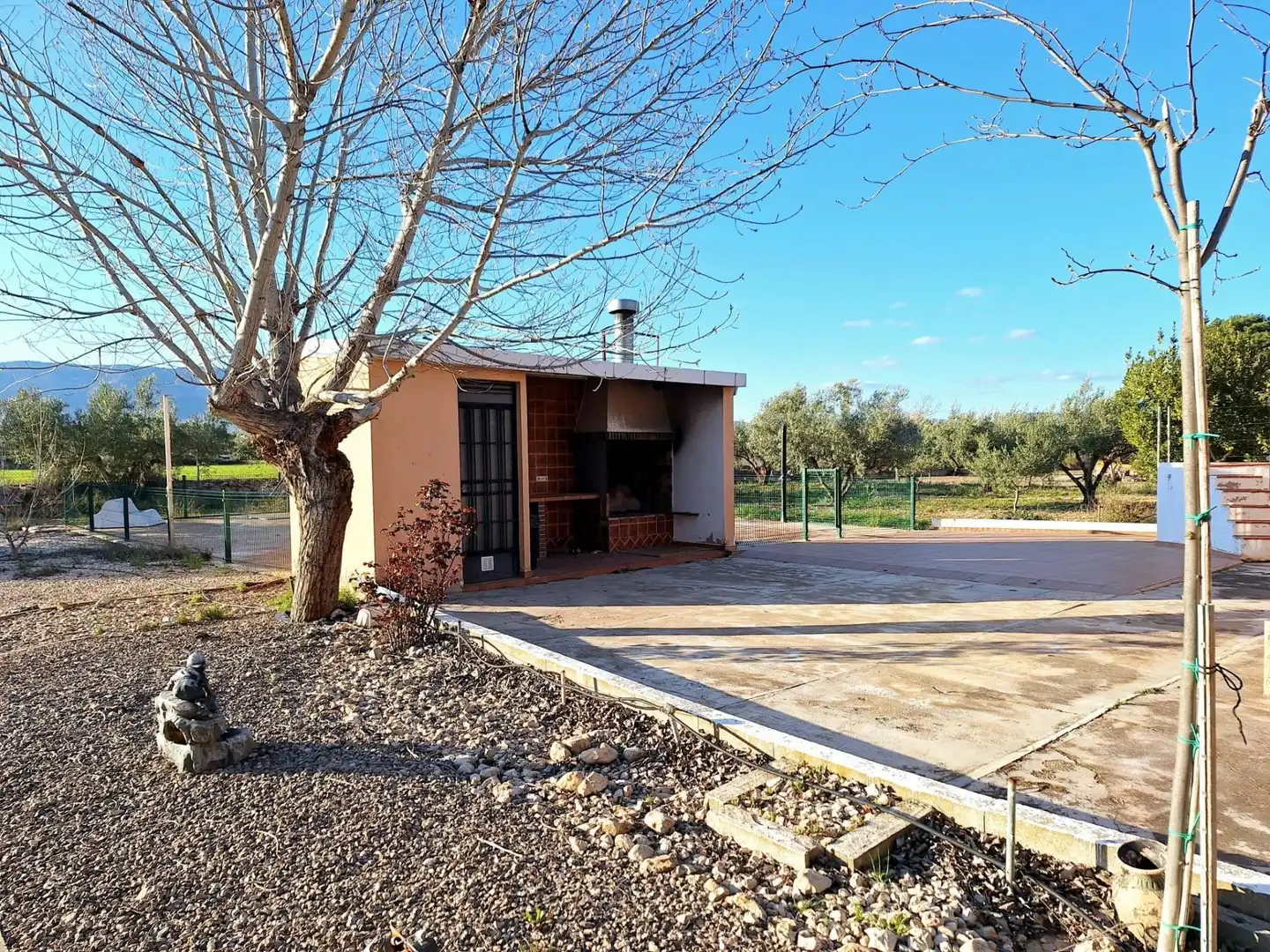Jardí de Casa o xalet en venda en Caudete amb Aire condicionat, Terrassa i Piscina