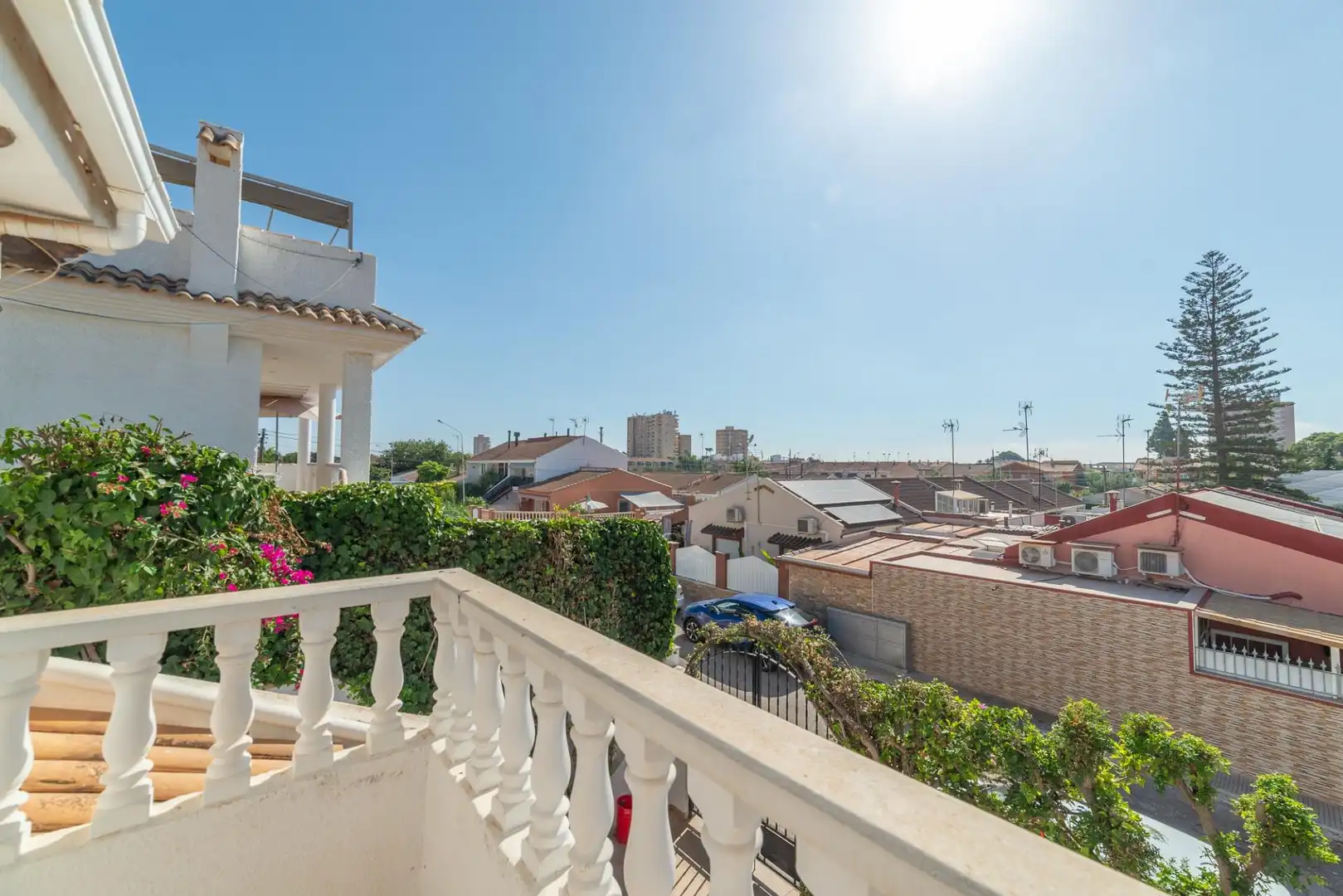 Terraza de Casa adosada en venta en San Javier con Aire acondicionado, Calefacción y Jardín privado