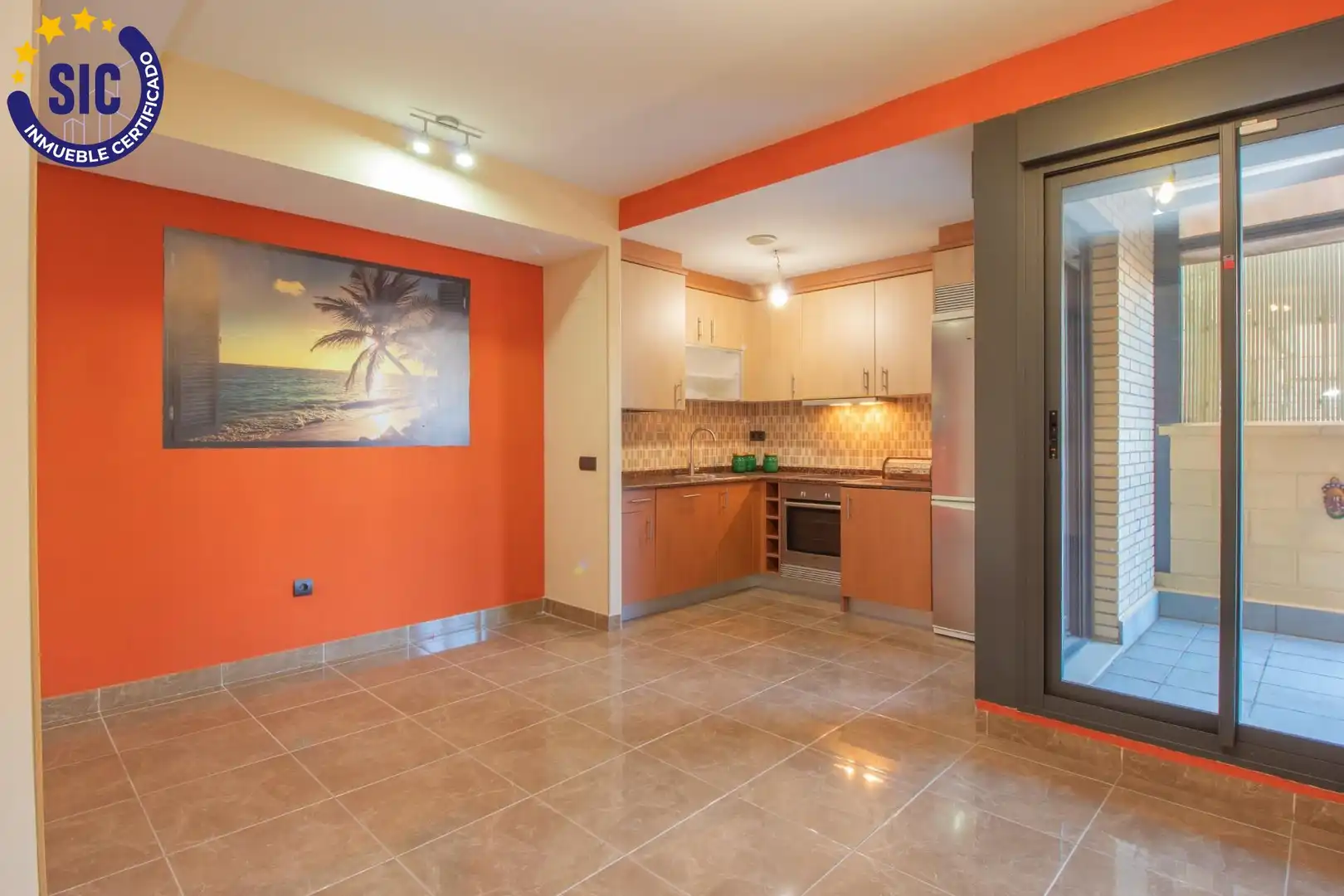 Cuina de Pis en venda en Benicarló amb Aire condicionat, Moblat i Alarma