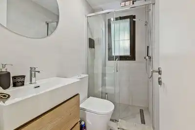 Baño de Apartamento en venta en La Cala Mijas