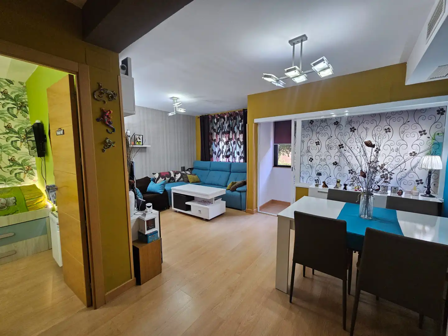 Sala de estar de Piso en venta en Madrid con Aire acondicionado, Calefacción y Amueblado