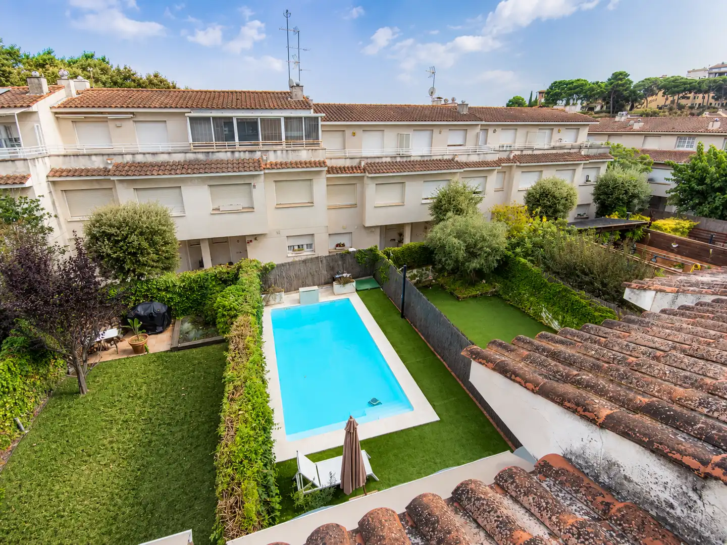 Piscina de Casa o chalet en venta en Sant Andreu de Llavaneres con Aire acondicionado, Calefacción y Jardín privado