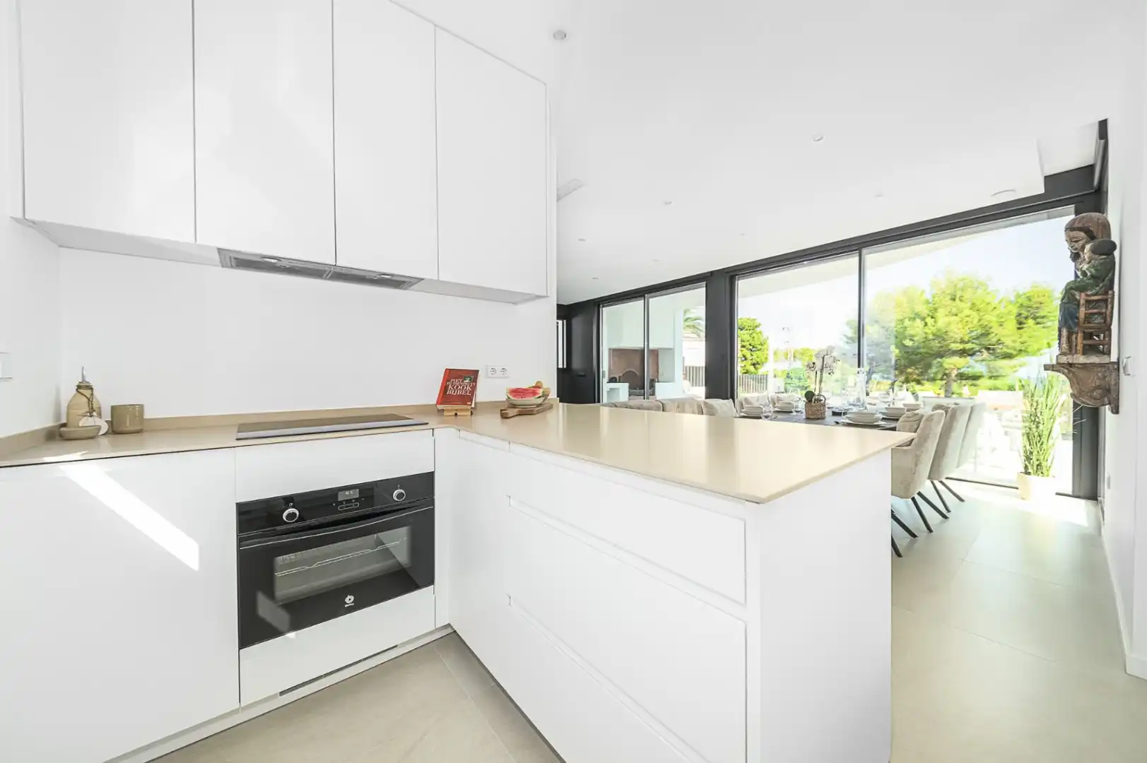 Cocina de Casa o chalet en venta en Benissa con Aire acondicionado, Amueblado y Alarma