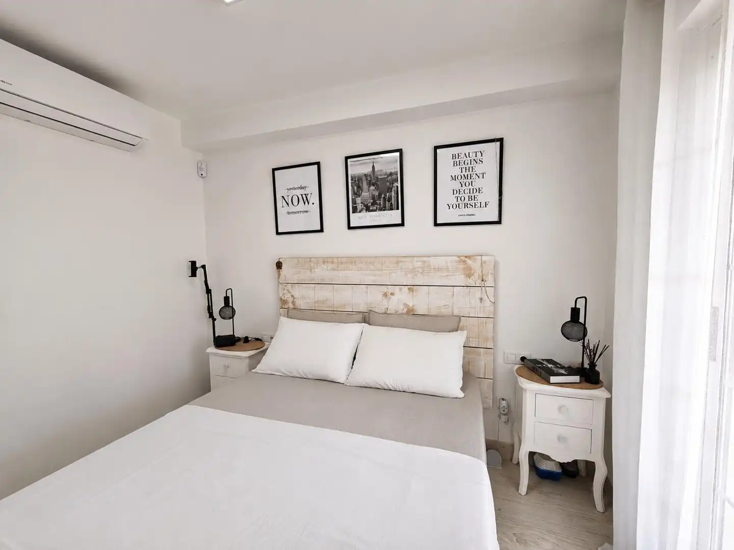 Bedroom of Flat for sale in Santa Pola  with Air Conditioner, Heating and Parquet flooring