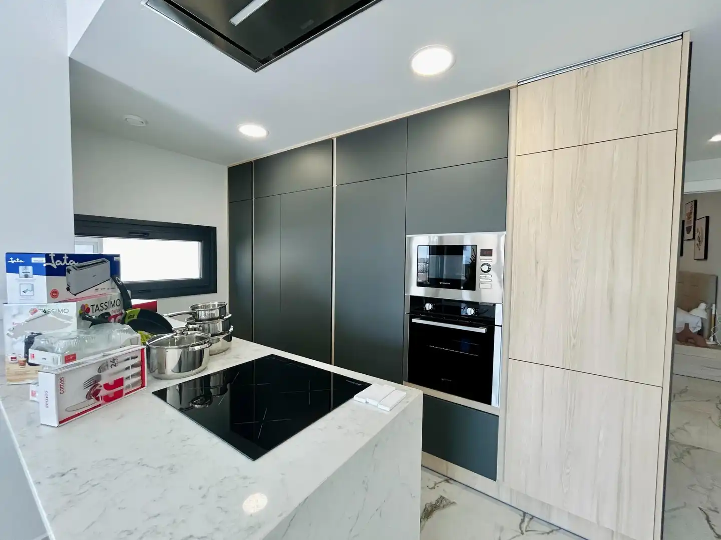 Cocina de Ático en venta en Orihuela con Aire acondicionado, Calefacción y Jardín privado