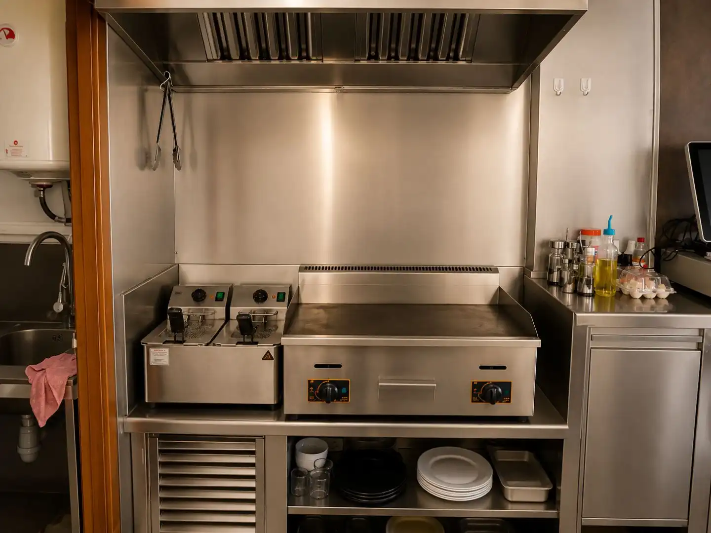 Kitchen of Commercial properties for rent in Terrassa  with Air Conditioner, Terrace and Furnished
