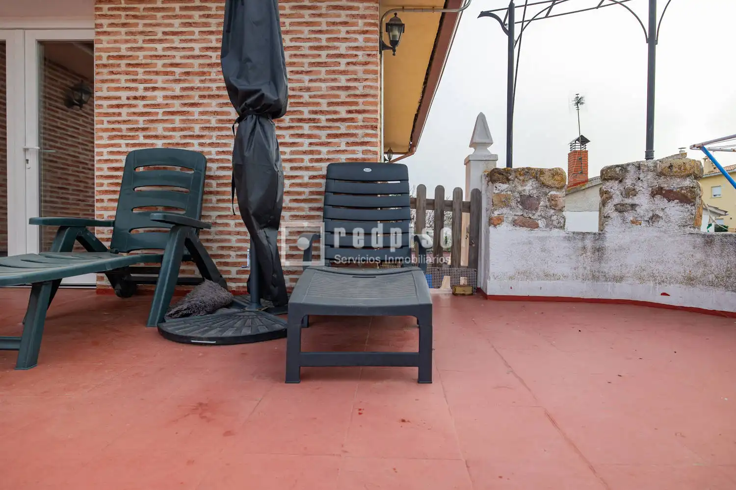 Terrassa de Casa o xalet en venda en Casarrubios del Monte amb Calefacció, Jardí privat i Terrassa