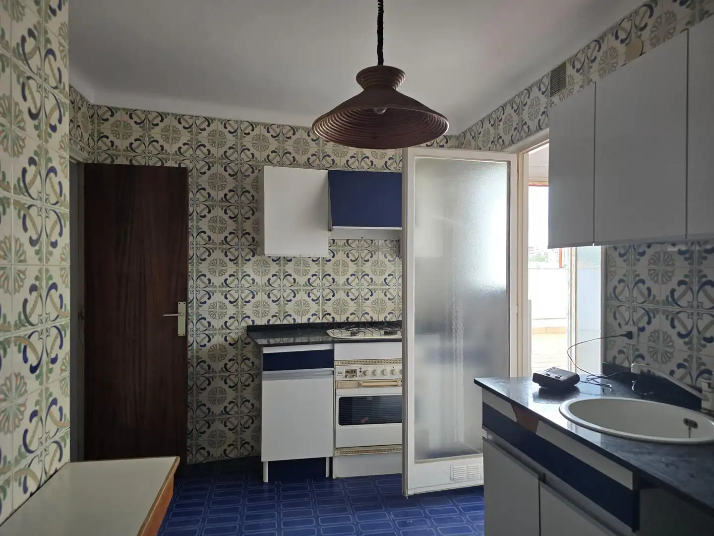 Cocina de Ático en venta en Terrassa con Calefacción, Terraza y Alarma