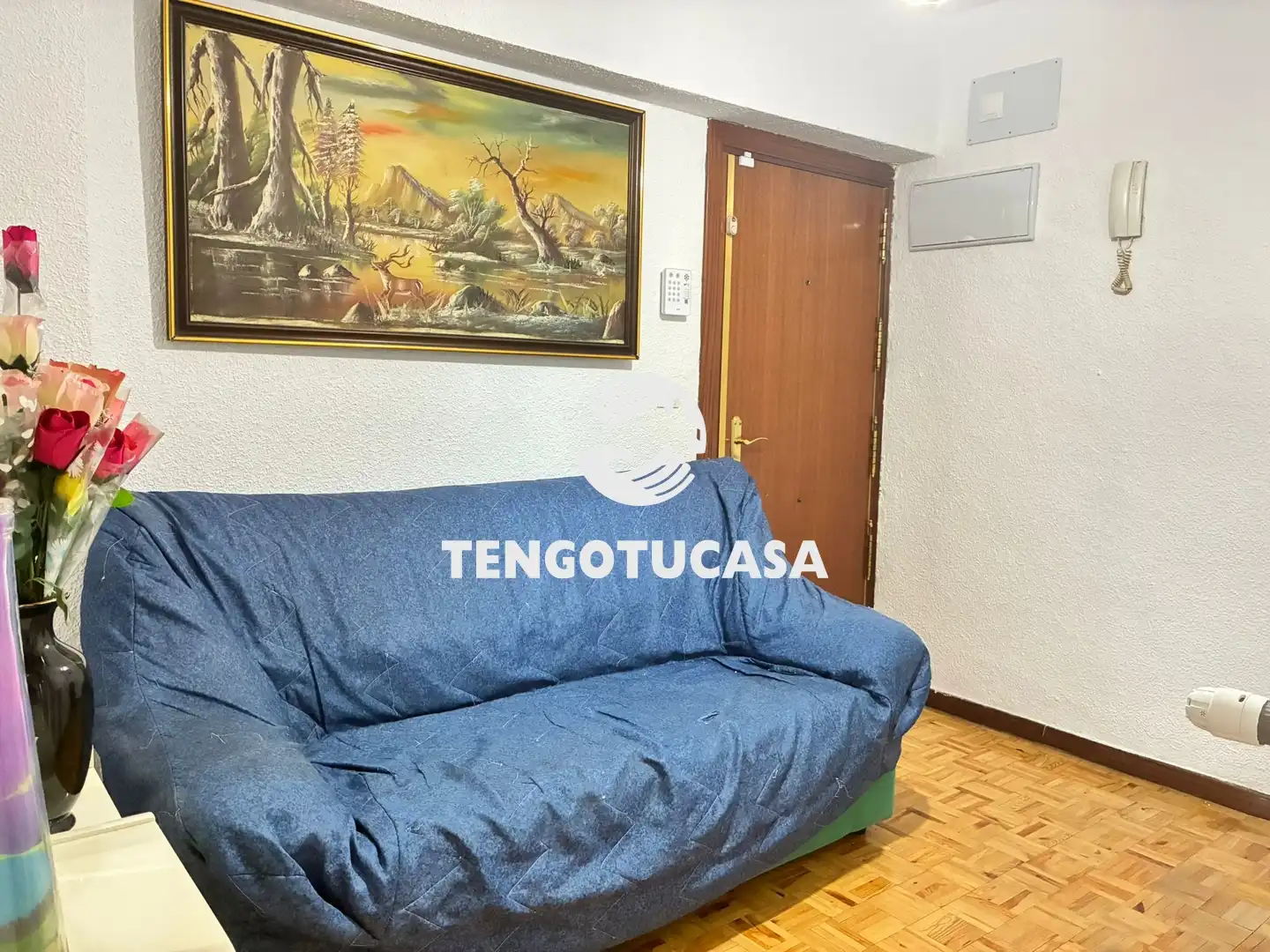 Sala de estar de Piso en venta en Madrid con Aire acondicionado