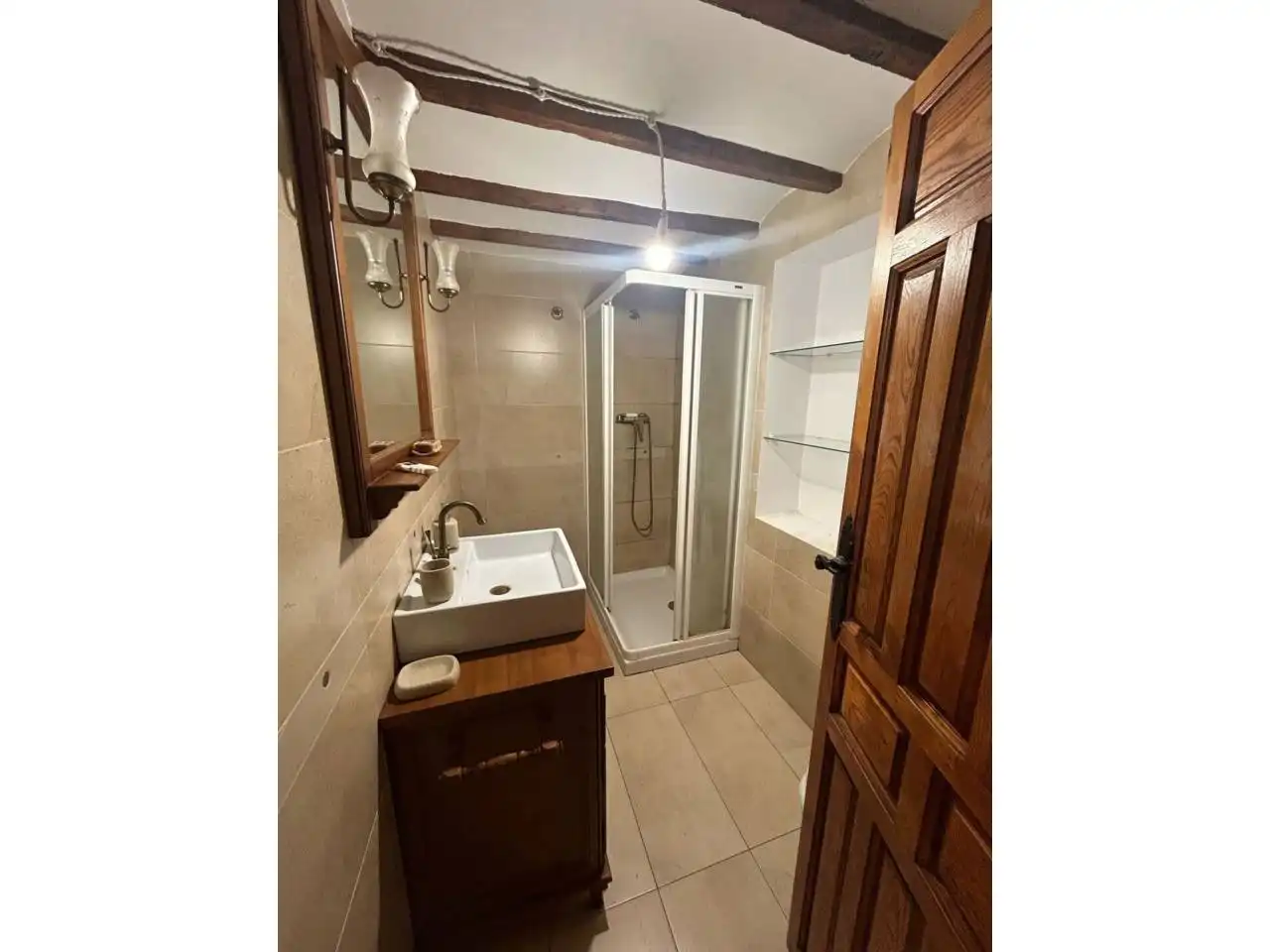 Baño de Casa adosada en venta en L'Alcora con Calefacción y Terraza