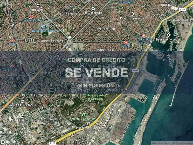 Vista exterior de Piso en venta en Barcelona