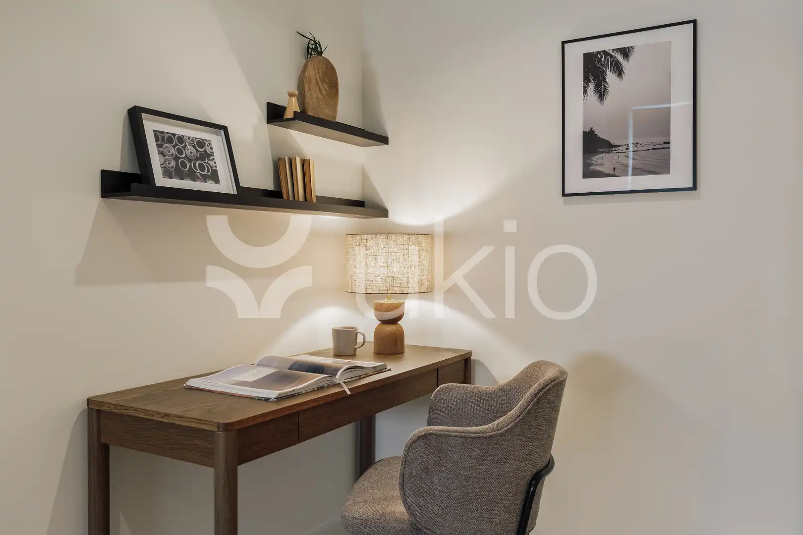 Habitación de Apartamento de alquiler en Barcelona con Aire acondicionado, Calefacción y Amueblado