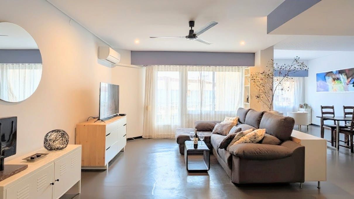 Sala de estar de Piso en venta en Alicante / Alacant con Aire acondicionado, Calefacción y Terraza