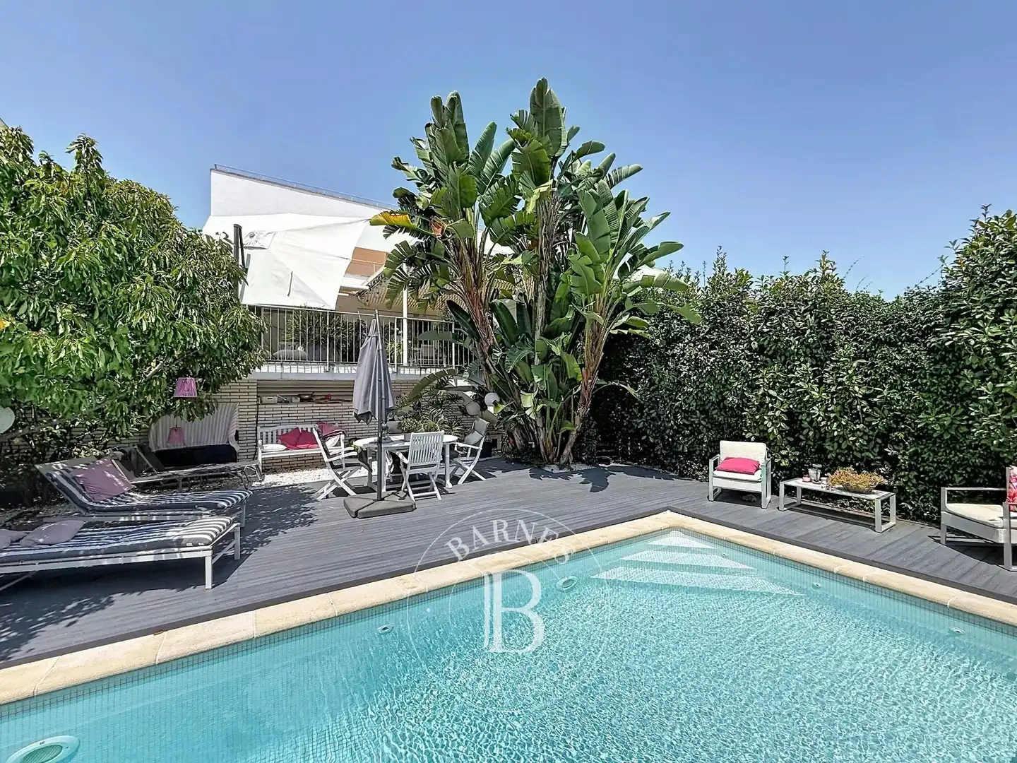Terraza de Casa adosada en venta en Mataró con Aire acondicionado, Calefacción y Jardín privado