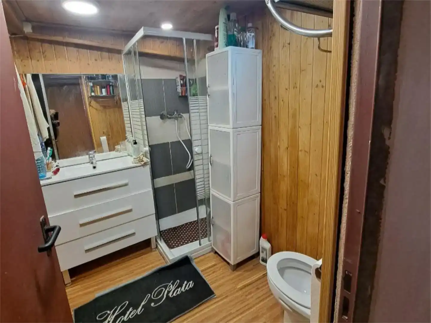 Bathroom of Flat for sale in Calanda  with Air Conditioner, Private garden and Parquet flooring