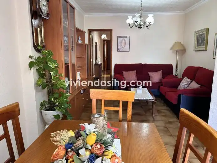 Sala de estar de Piso en venta en Los Realejos con Amueblado y Balcón
