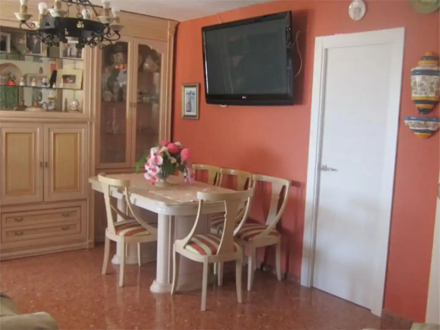 Dining room of Apartments for rent in Puçol  with Air Conditioner, Swimming Pool and Balcony