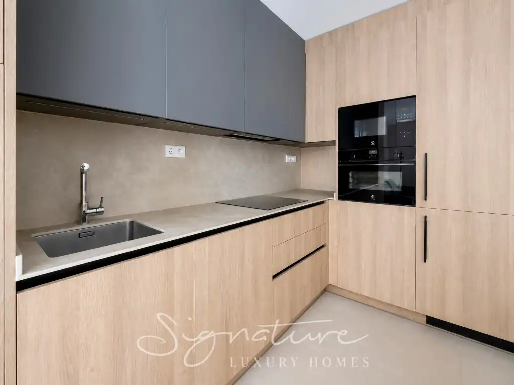 Cocina de Planta baja de alquiler en Barcelona con Aire acondicionado, Piscina y Amueblado