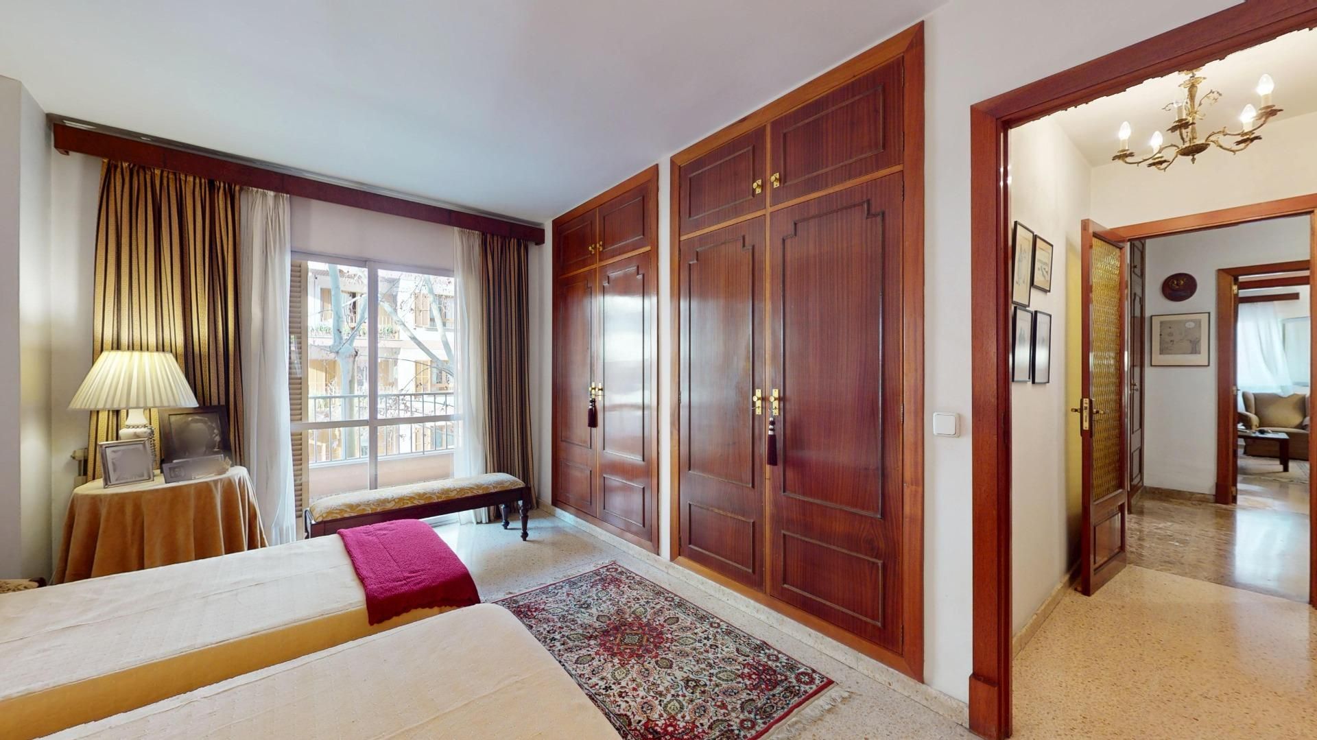 Bedroom of Flat for sale in  Palma de Mallorca  with Air Conditioner, Heating and Terrace