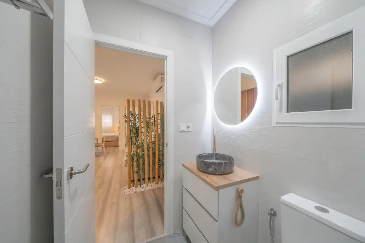 Baño de Planta baja en venta en Santa Pola con Aire acondicionado, Calefacción y Amueblado