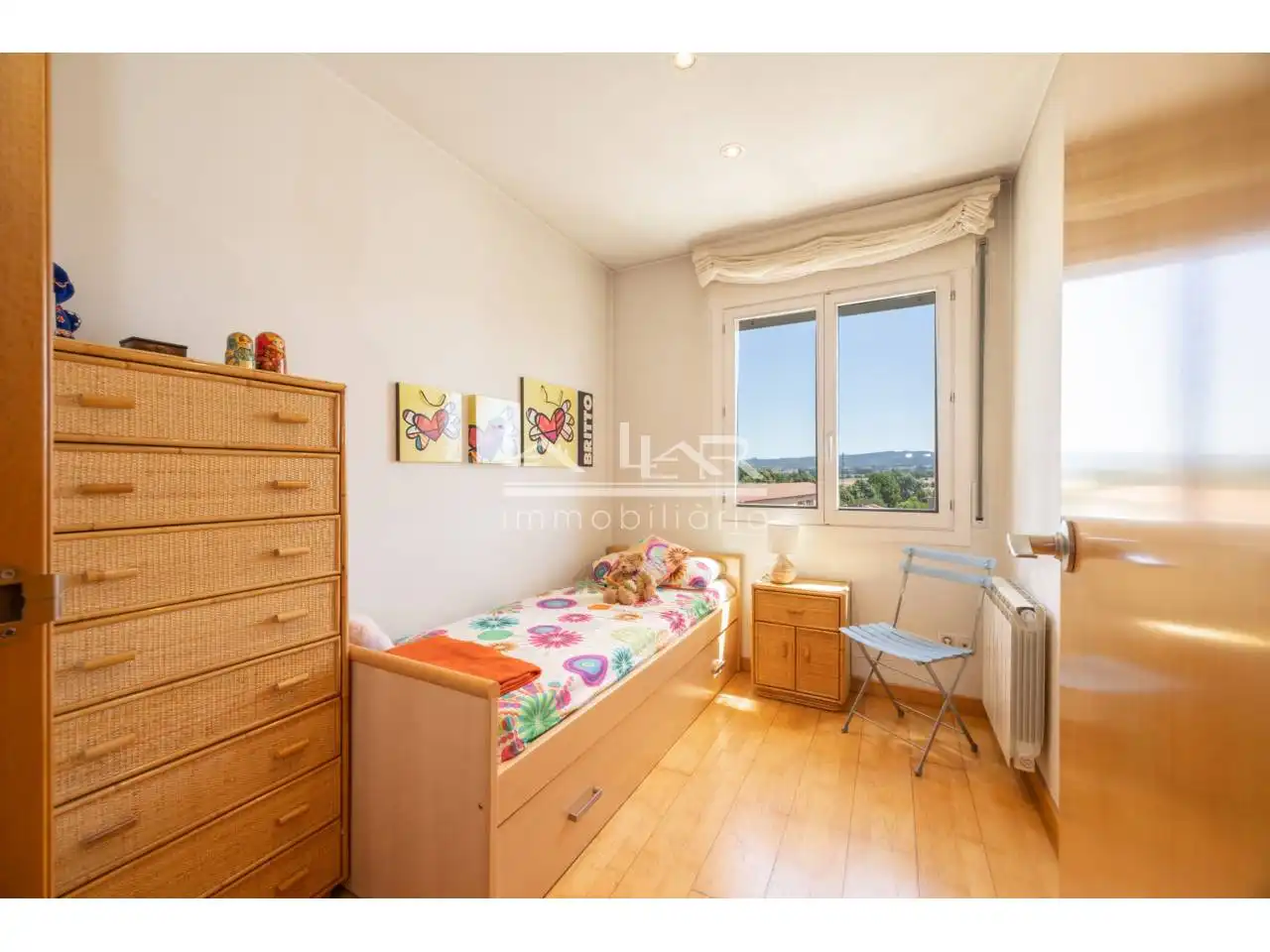 Bedroom of Flat for sale in Vic  with Air Conditioner, Heating and Parquet flooring