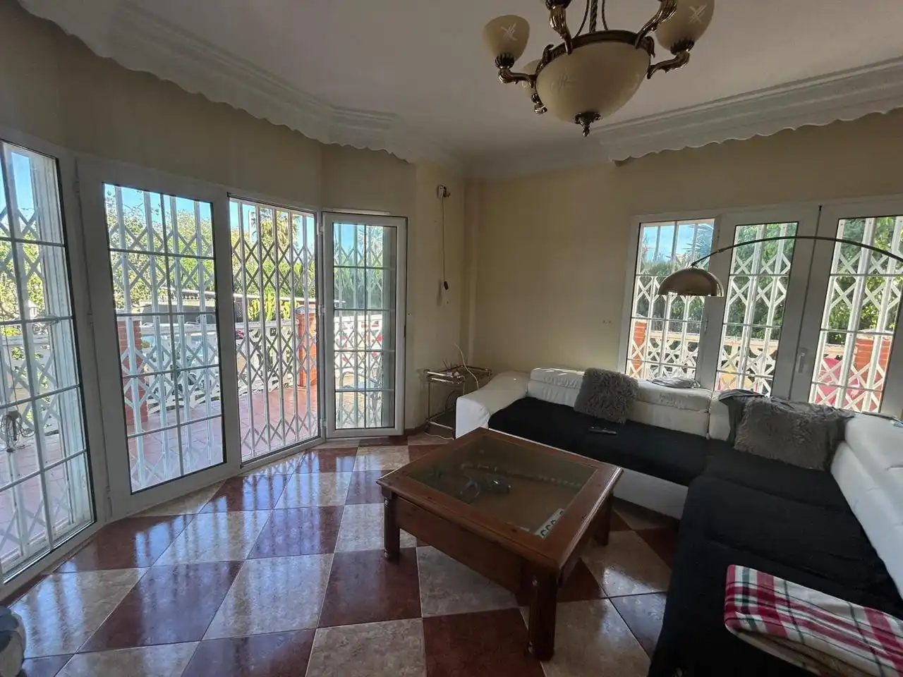 Living room of Houses for sale in Málaga  with Air Conditioner, Heating and Private garden