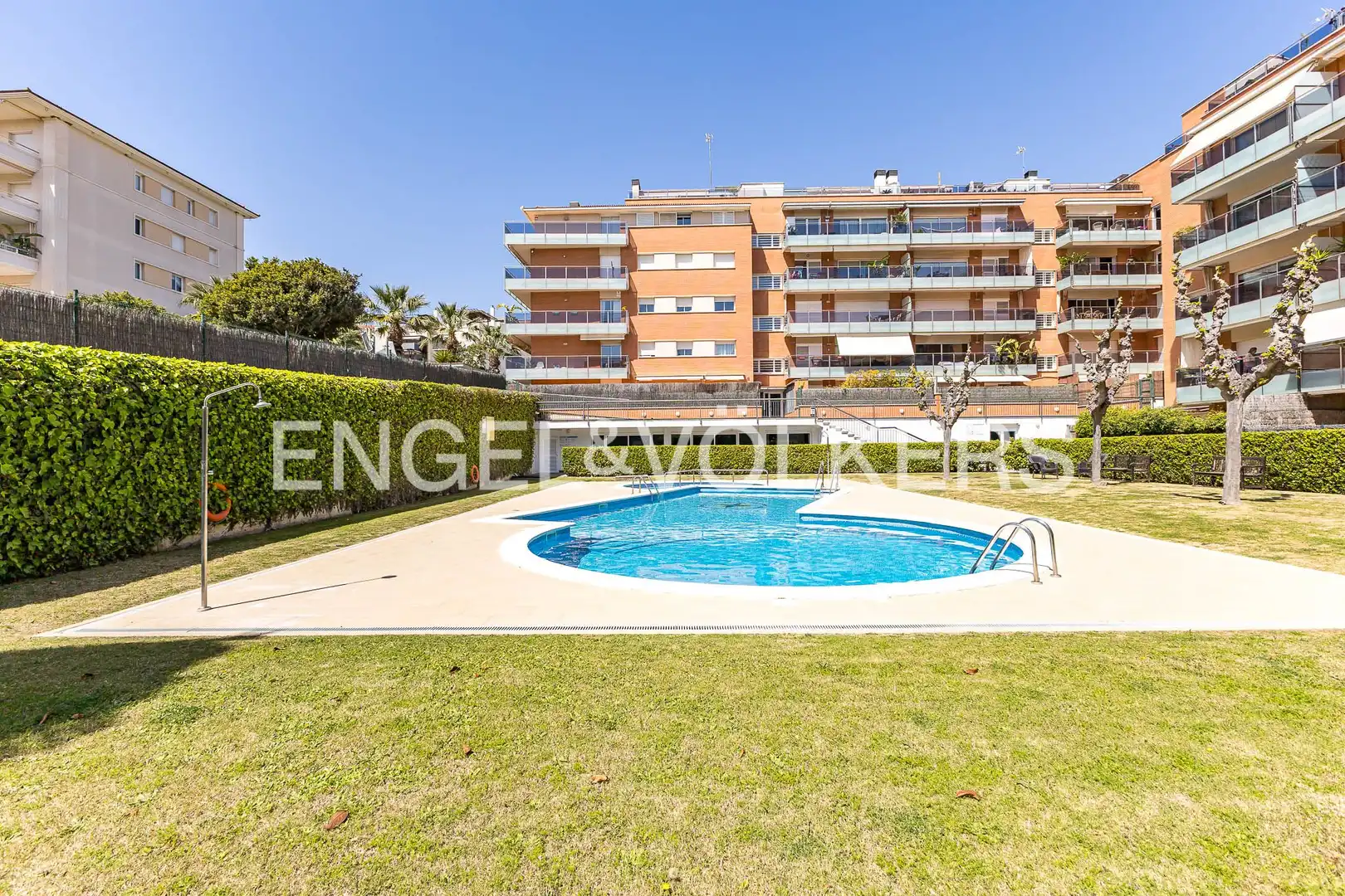 Piscina de Pis de lloguer en Sitges amb Aire condicionat, Calefacció i Piscina