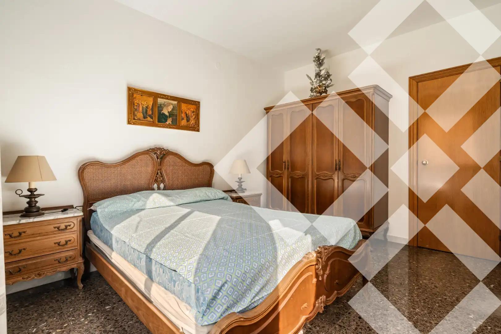 Bedroom of Flat for sale in Barcelona  with Air Conditioner, Terrace and Oven