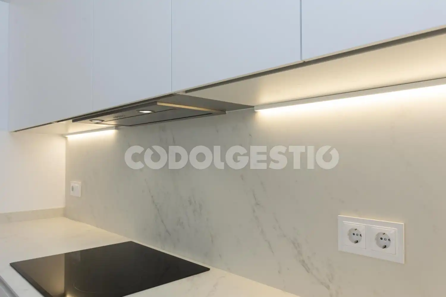 Cocina de Piso de alquiler en Vic con Balcón
