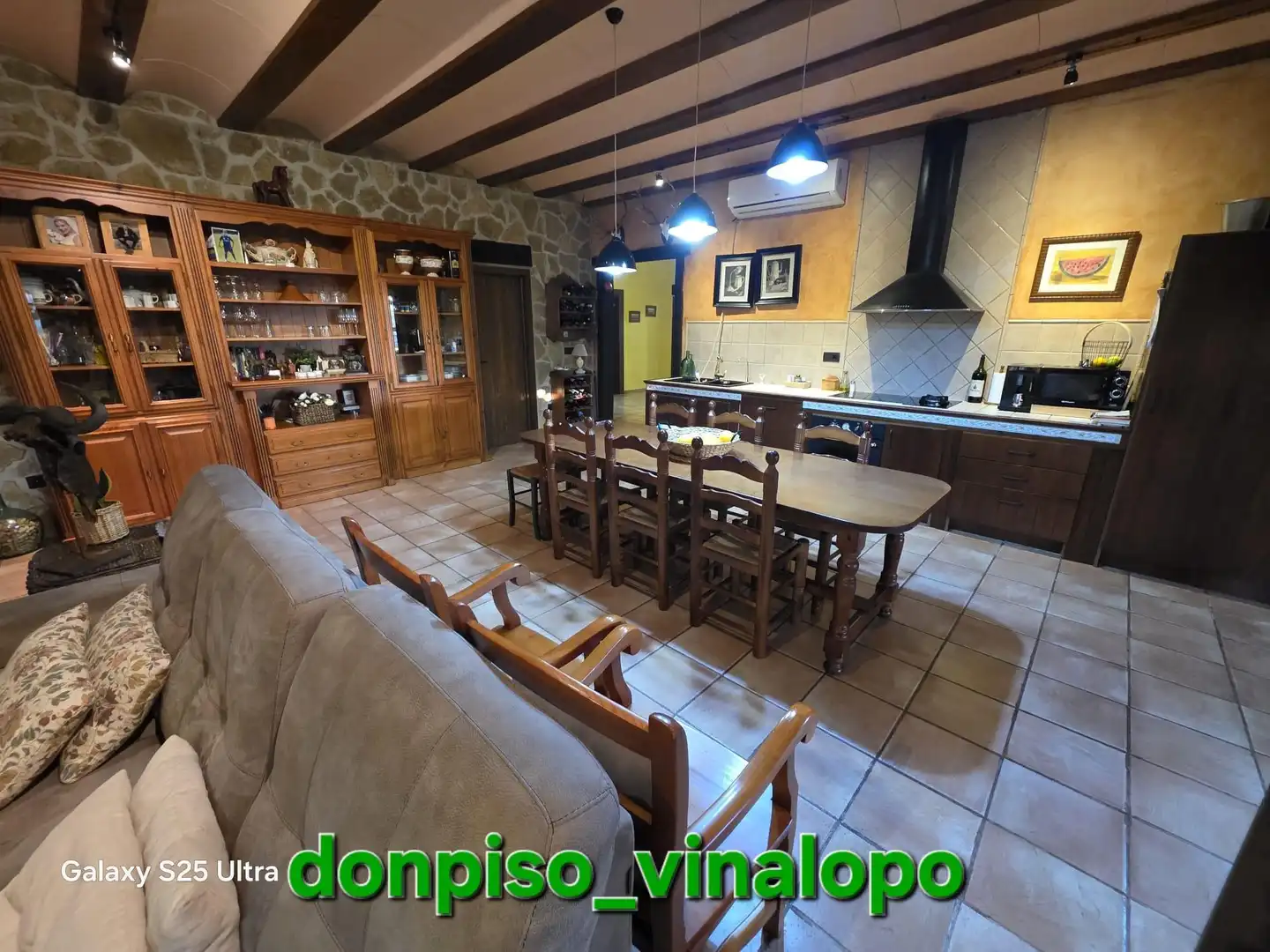 Comedor de Finca rústica en venta en Petrer, Alicante