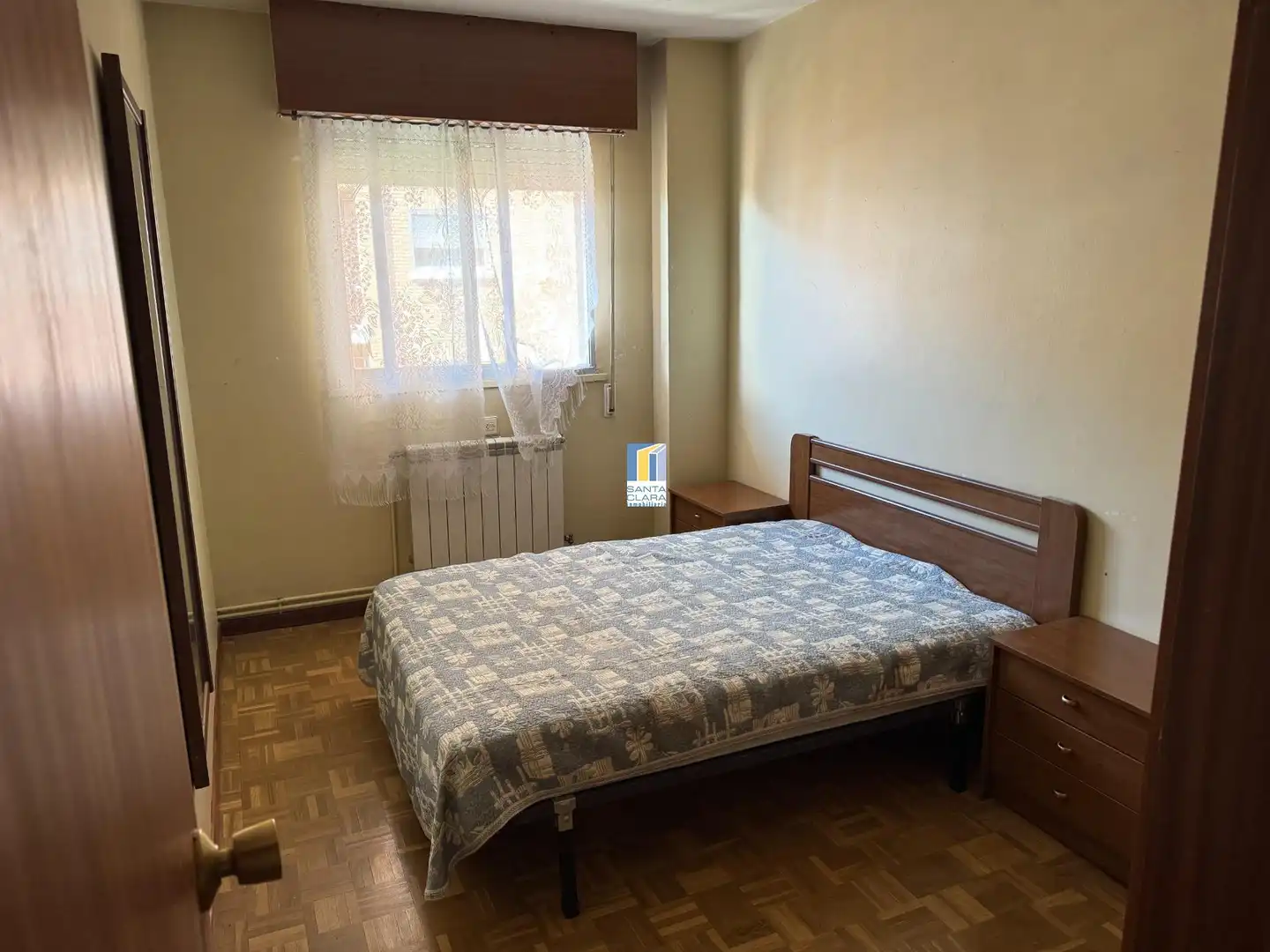 Bedroom of Flat for sale in Zamora Capital   with Heating, Parquet flooring and Terrace