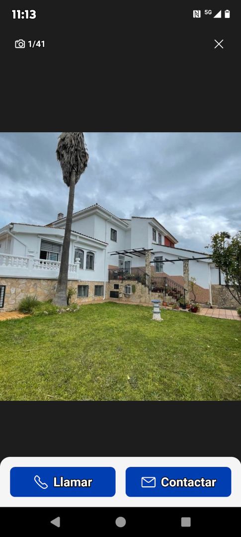 Exterior view of House or chalet for sale in Cáceres Capital  with Heating and Private garden