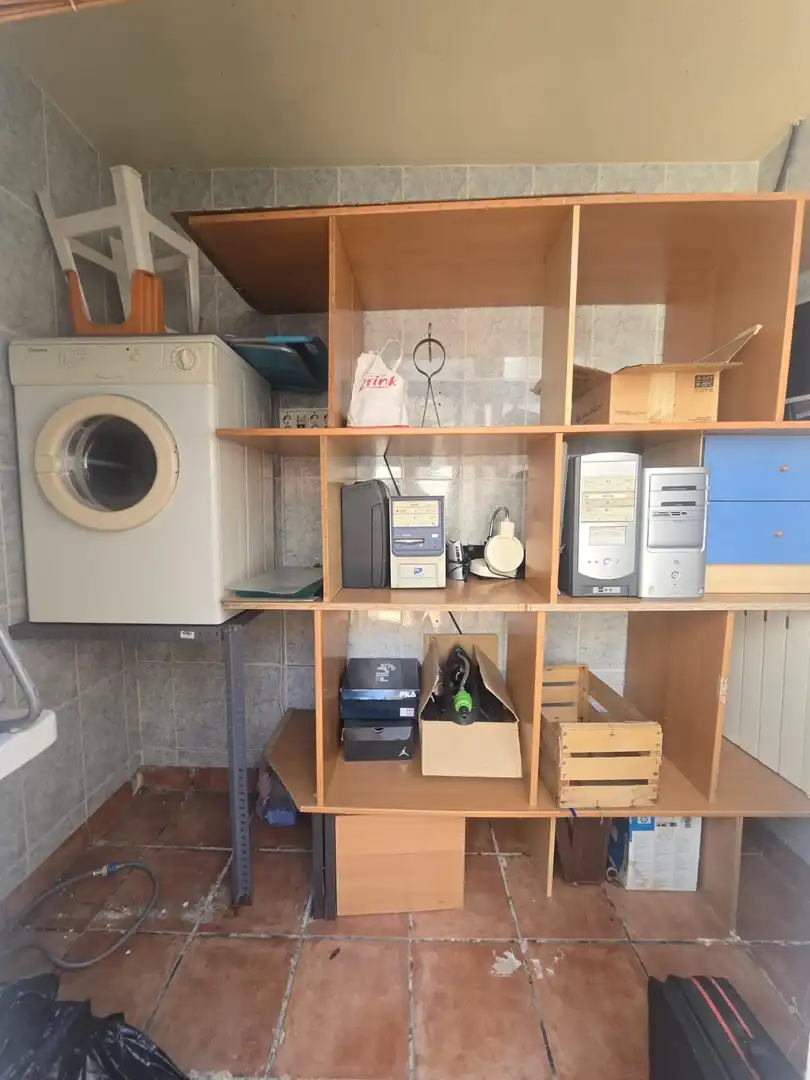Cocina de Ático en venta en Barcelona con Parquet