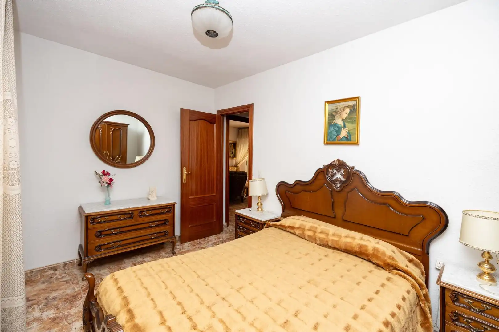 Schlafzimmer von Wohnung zum Verkauf in Granada mit Terrasse und Möbliert