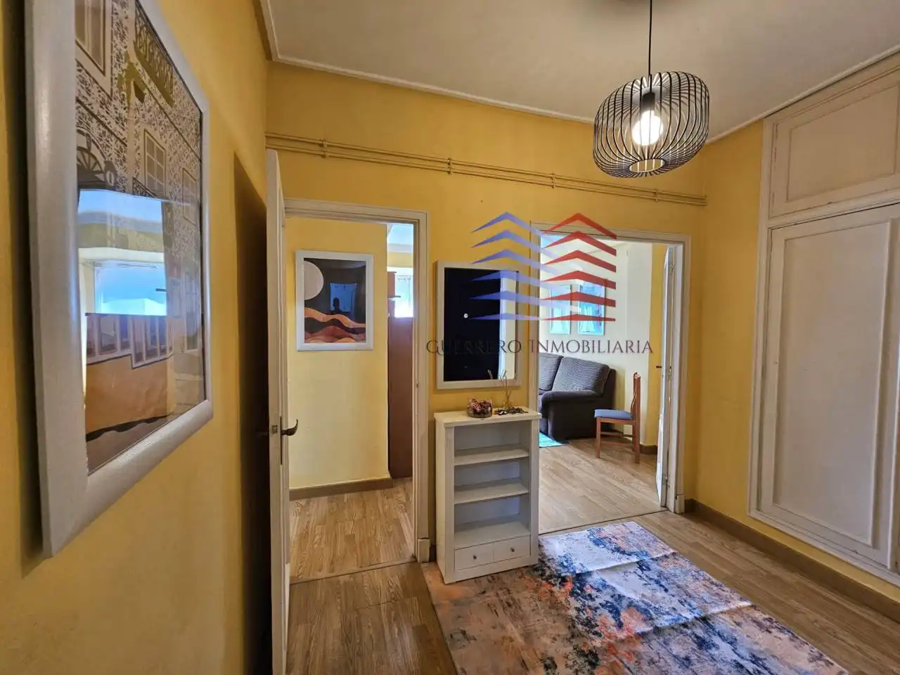 Living room of Flat for rent in Ourense Capital   with Heating, Furnished and Balcony