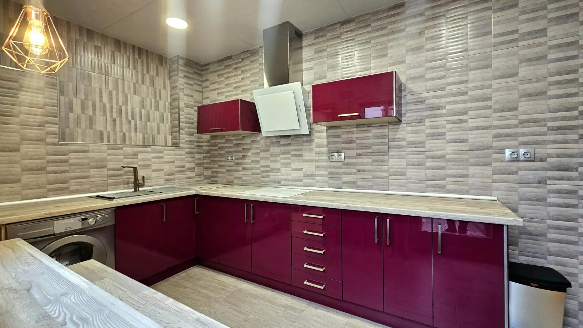Cocina de Casa o chalet en venta en Cartagena con Aire acondicionado, Calefacción y Terraza