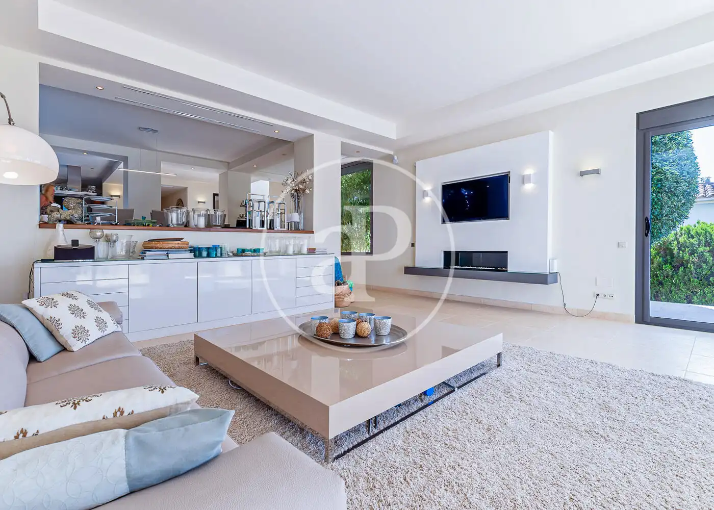 Living room of Houses for sale in Calvià  with Heating, Private garden and Terrace