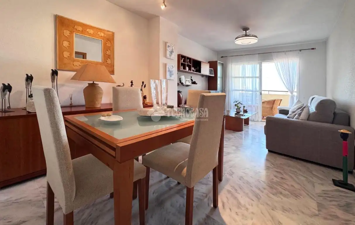 Dining room of Flat for sale in Torremolinos  with Terrace, Storage room and Furnished