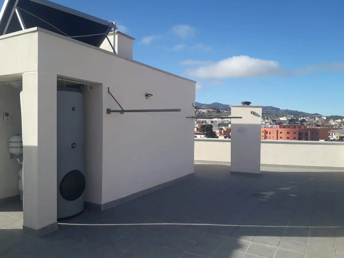 Terrasse von Wohnung zur Miete in San Cristóbal de la Laguna mit Ofen und Waschmaschine